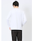 【DRESS T-SHIRT】綿ストレッチ モックネック長袖Tシャツ