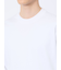 【DRESS T-SHIRT】綿ストレッチ モックネック長袖Tシャツ