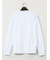 【DRESS T-SHIRT】綿ストレッチ モックネック長袖Tシャツ