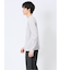 【DRESS T-SHIRT】綿ストレッチ モックネック長袖Tシャツ
