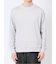 【DRESS T-SHIRT】綿ストレッチ モックネック長袖Tシャツ