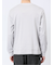 【DRESS T-SHIRT】綿ストレッチ モックネック長袖Tシャツ