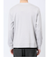【DRESS T-SHIRT】綿ストレッチ モックネック長袖Tシャツ
