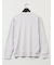 【DRESS T-SHIRT】綿ストレッチ モックネック長袖Tシャツ