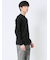 【DRESS T-SHIRT】綿ストレッチ モックネック長袖Tシャツ