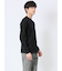 【DRESS T-SHIRT】綿ストレッチ モックネック長袖Tシャツ