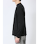 【DRESS T-SHIRT】綿ストレッチ モックネック長袖Tシャツ