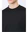 【DRESS T-SHIRT】綿ストレッチ モックネック長袖Tシャツ
