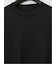 【DRESS T-SHIRT】綿ストレッチ モックネック長袖Tシャツ