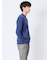 【DRESS T-SHIRT】綿ストレッチ モックネック長袖Tシャツ