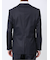 光沢ウール混 スリムフィット 2ボタン4ピース6WAYスーツ 組織紺