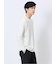 メランジワッフル クルーネック長袖Tシャツ