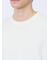 メランジワッフル クルーネック長袖Tシャツ