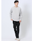 メランジワッフル クルーネック長袖Tシャツ