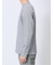 メランジワッフル クルーネック長袖Tシャツ