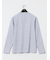 メランジワッフル クルーネック長袖Tシャツ