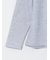 メランジワッフル クルーネック長袖Tシャツ