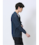 Vネックカーディガン&長袖Tシャツ アンサンブル