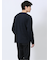 ふくれチェックジャガード クルーネック長袖Tシャツ