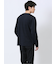 ふくれチェックジャガード クルーネック長袖Tシャツ