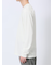 メランジポンチ Vネック長袖Tシャツ