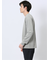 メランジポンチ Vネック長袖Tシャツ