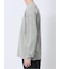 メランジポンチ Vネック長袖Tシャツ