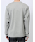 メランジポンチ Vネック長袖Tシャツ