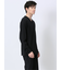 メランジポンチ Vネック長袖Tシャツ