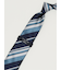 TAKA-Q×FAIRFAX シルクストライプ柄 レギュラータイ 8.0cm幅
