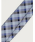 TAKA-Q×FAIRFAX シルクチェック柄 レギュラータイ 8.0cm幅