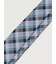 TAKA-Q×FAIRFAX シルクチェック柄 レギュラータイ 8.0cm幅