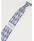 ニューヨーカーブルー/NEWYORKER BLUE シルクレギュラータイ 8.0cm幅