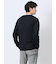 ジオメトリックジャガード クルーネック長袖Tシャツ