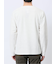 タックジャガード Vネック長袖Tシャツ