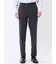 Woolen Tec On スリムフィット 2ボタン2ピーススーツ チェック紺