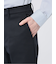 クロスストレッチ テーパードパンツ(セットアップ可能)
