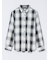 【WEB限定】オンブレーチェック レギュラーカラー長袖シャツ