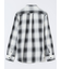 【WEB限定】オンブレーチェック レギュラーカラー長袖シャツ