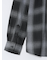 【WEB限定】オンブレーチェック レギュラーカラー長袖シャツ