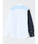 【WEB限定】綿オックス切替 レギュラーカラー長袖シャツ