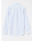 【WEB限定】ブロードストライプ レギュラーカラー長袖シャツ