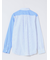【WEB限定】ブロードストライプ レギュラーカラー長袖シャツ