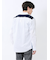 【WEB限定】綿オックス トリコテープ レギュラーカラー長袖シャツ