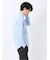 【WEB限定】綿オックス トリコテープ レギュラーカラー長袖シャツ