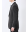 Woolen Tec On スリムフィット 2ボタン2ピーススーツ チェック黒