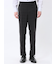 Woolen Tec On スリムフィット 2ボタン2ピーススーツ チェック黒