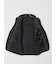 Woolen Tec On スリムフィット 2ボタン2ピーススーツ チェック黒