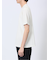 ウォッシャブル 綿混ニット クルーTシャツ
