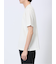 ウォッシャブル 綿混ニット クルーTシャツ